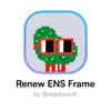Renew ENS farcaster frame logo